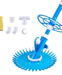 VEVOR Automatic Suction Pool Cleaner with 12 Hoses