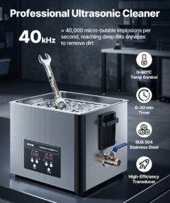 40kHz Stainless Steel Cleaning Machine for Parts & Instruments