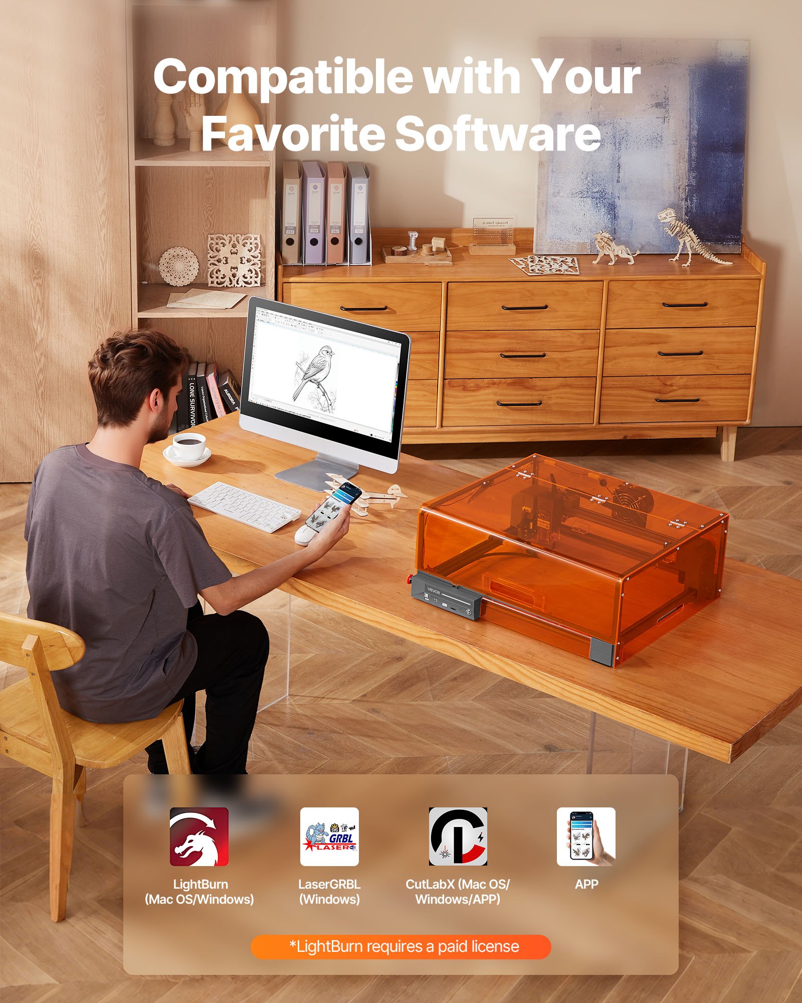 MHU4NSSGlaserengraverf5 VEVORshoplv Стекло