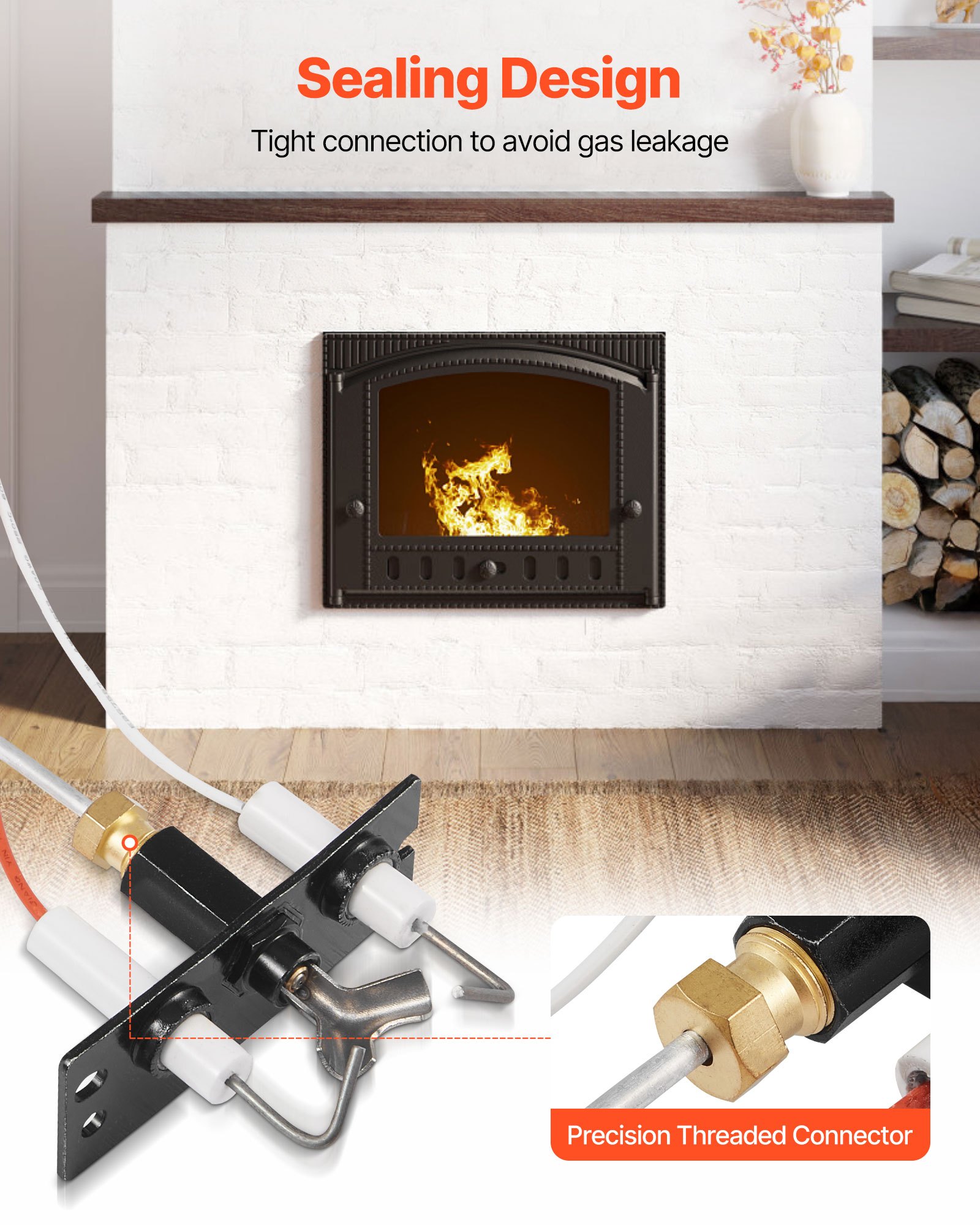 MHUC44FCgaspilotassemblyf2 VEVORshoplv OEM Replacement for Heatilator