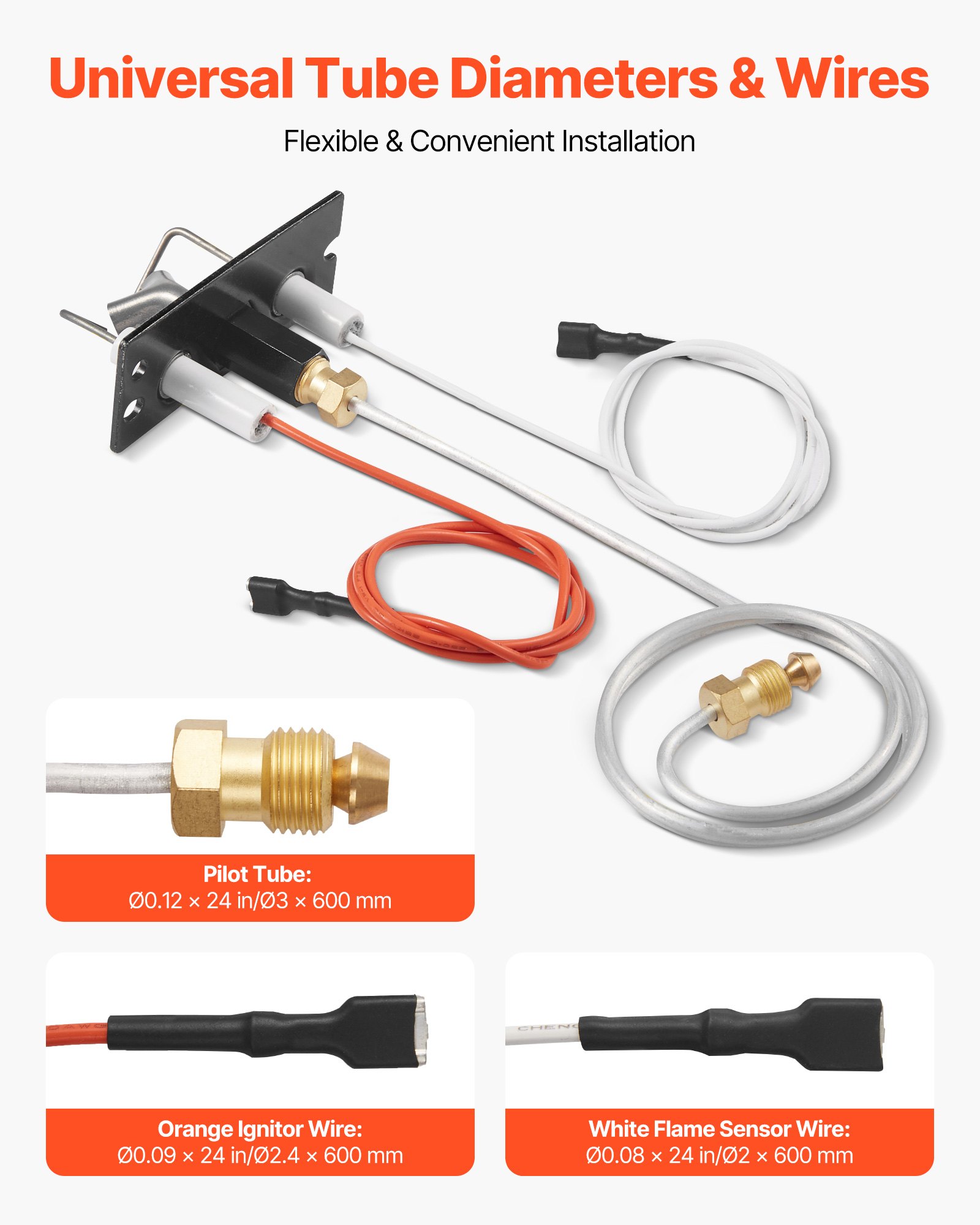MHUC44FCgaspilotassemblyf5 VEVORshoplv Quadra Fire
