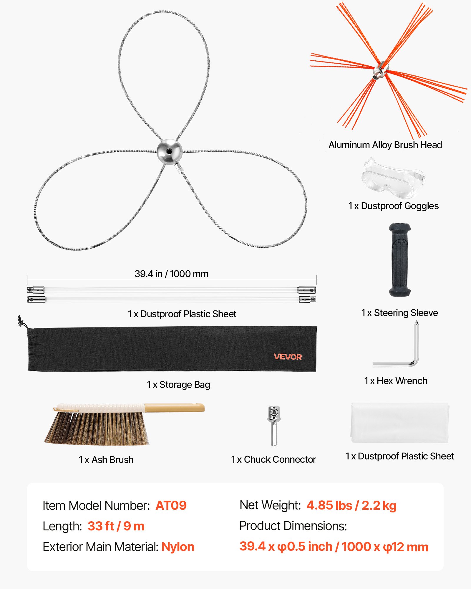 MHUKQBUWchimneysweepkitf6 VEVORshoplv