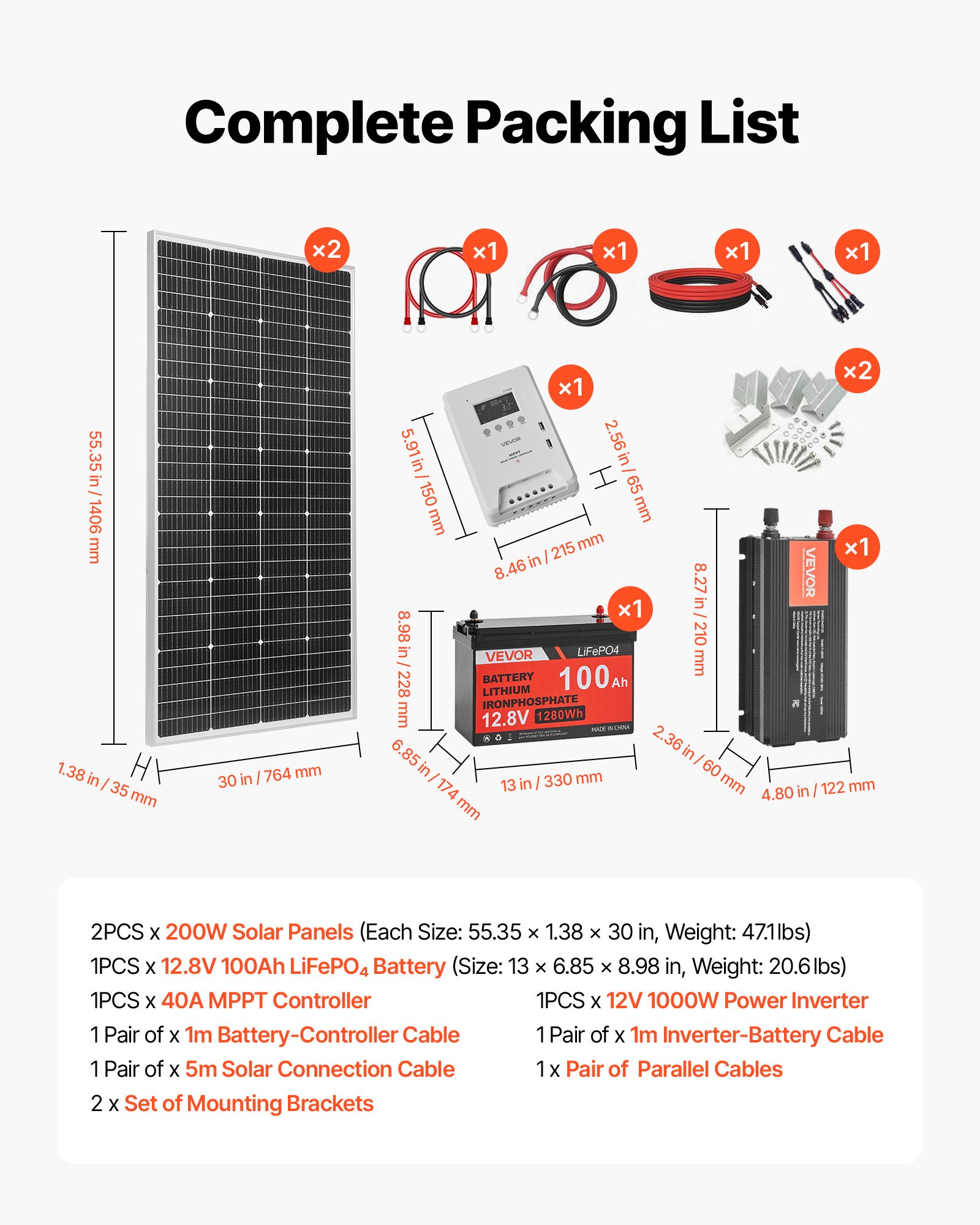MHUKQZ5Jsolarpanelkitf6 VEVORshoplv