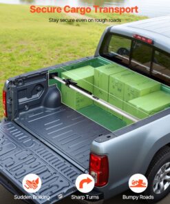 Heavy-Duty Steel Load Stabilizer with Non-Slip Pads for Pickup Trucks