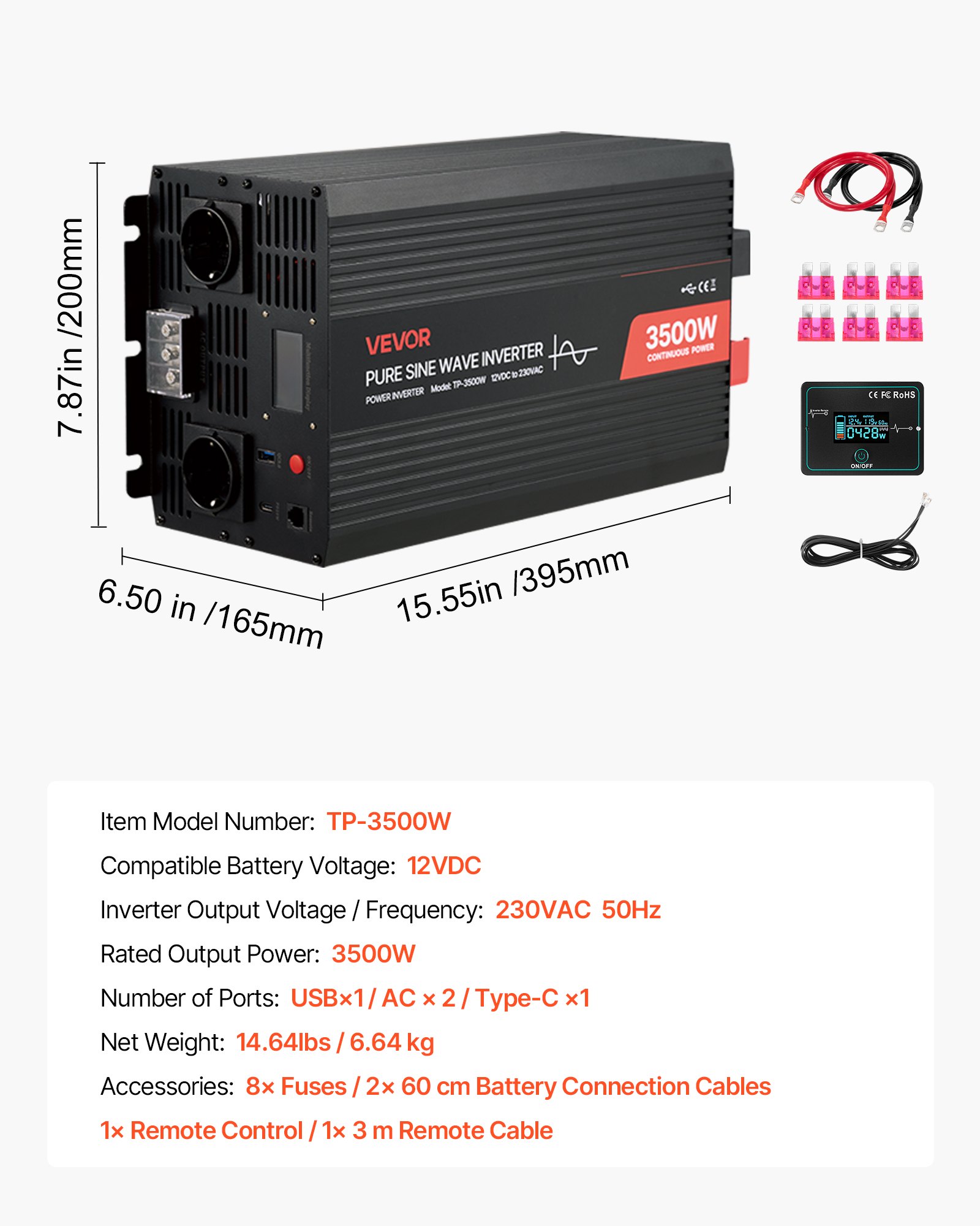 MHYEZ3BHpowerinverterf6 VEVORshoplv Mobile Office