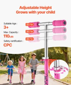 2-Wheel Foldable Scooter with Light-Up Wheels