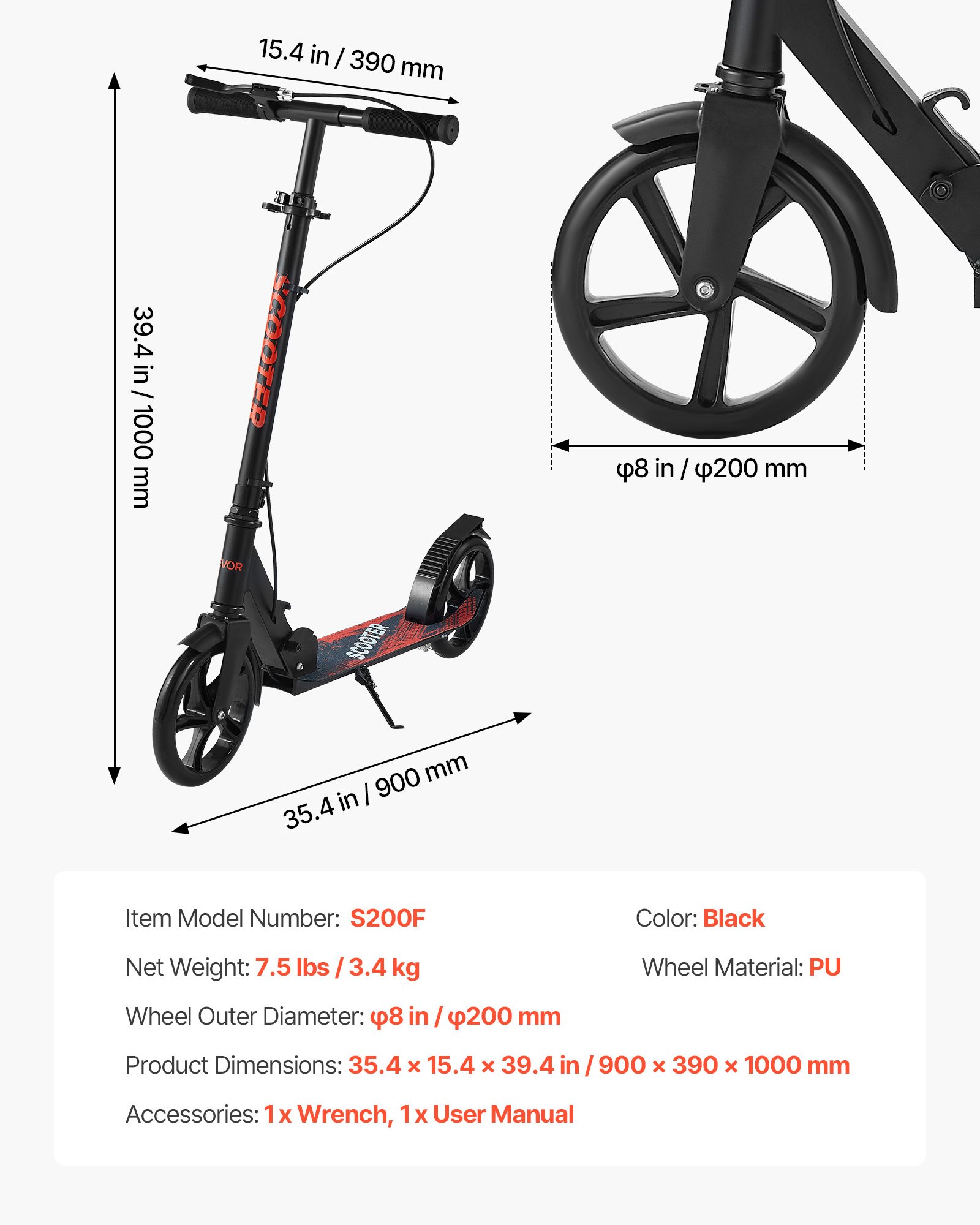 MHZ4ON3Zkickscooterf6 VEVORshoplv