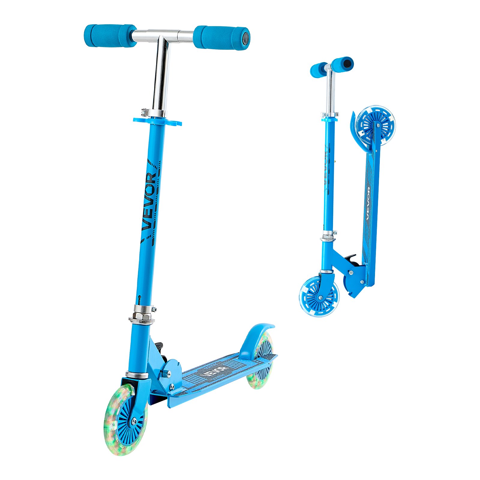 MHZ4P0U3kickscooterm10012 VEVORshoplv VEVOR Foldable Kids Kick Scooter