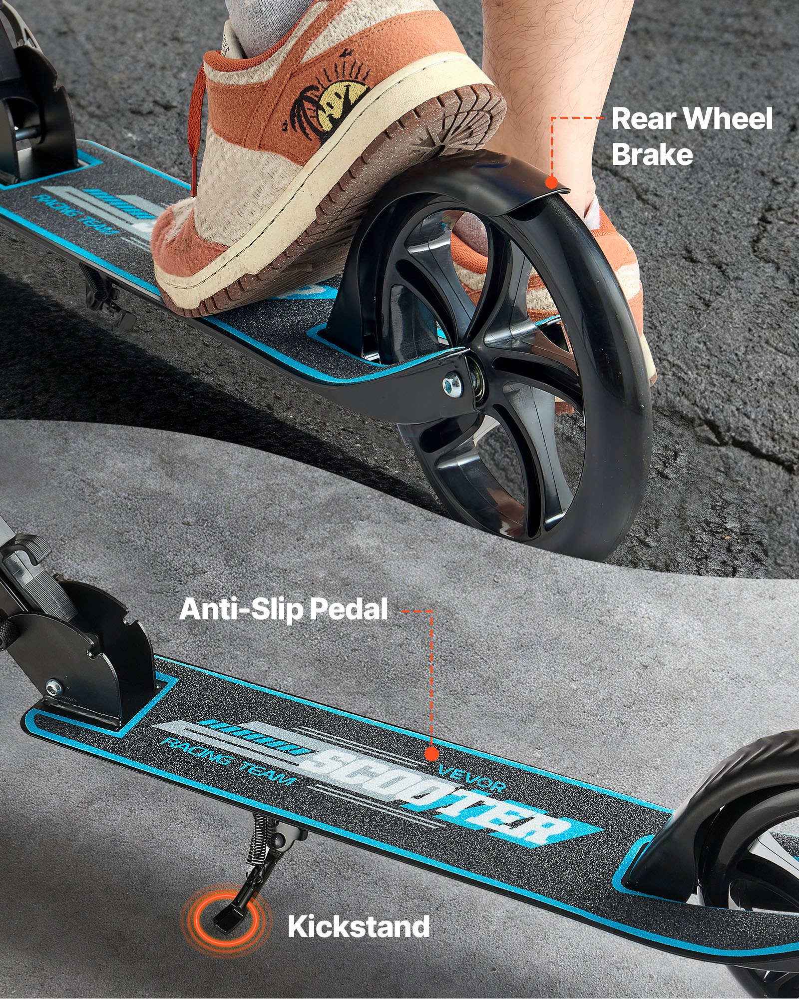 MHZ4PHQAkickscooterf4 VEVORshoplv Вместимость 100 кг