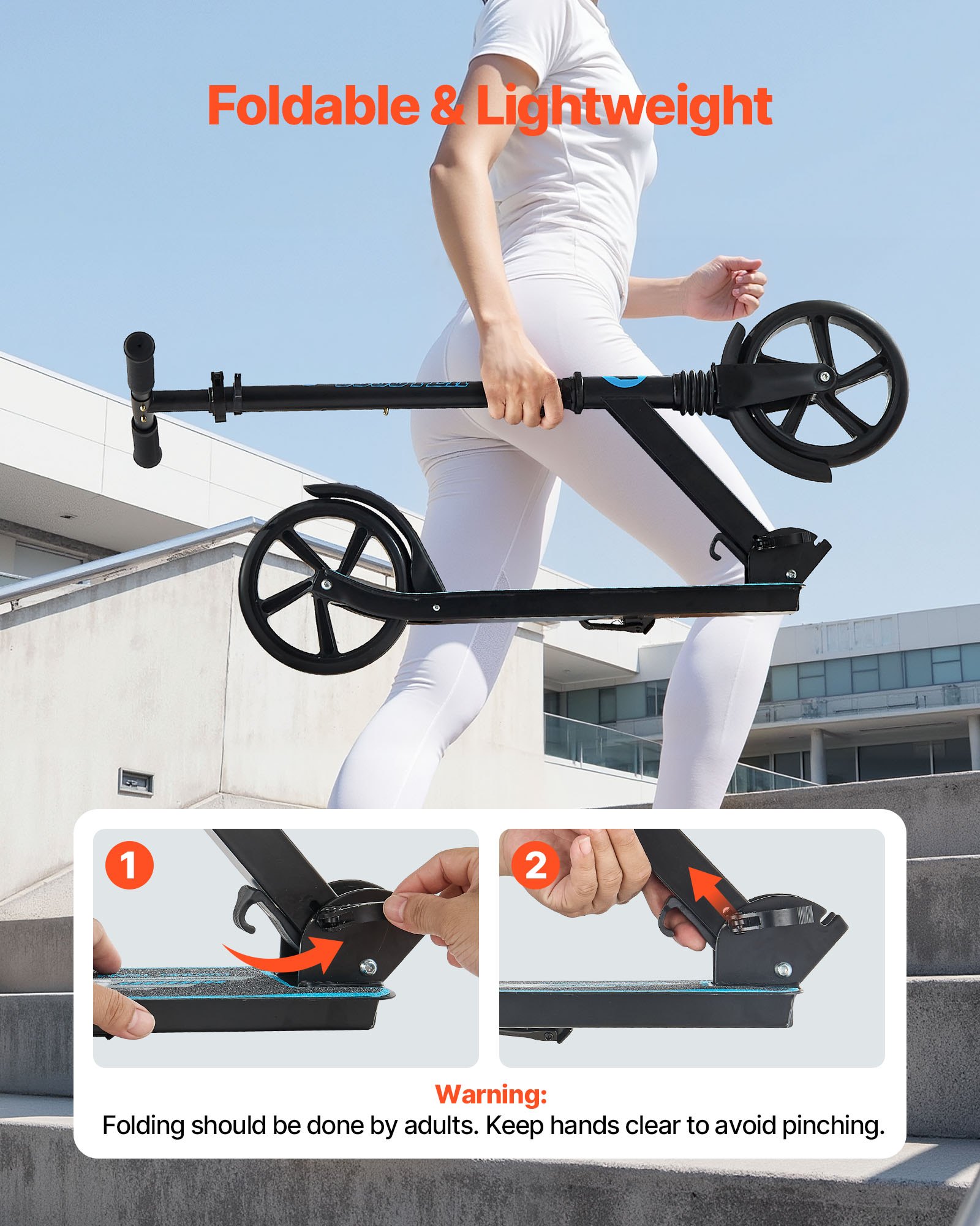 MHZ4PHQAkickscooterf5 VEVORshoplv BlackBlue