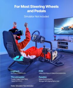 Adjustable Heavy-Duty Steering Wheel Mount for Logitech