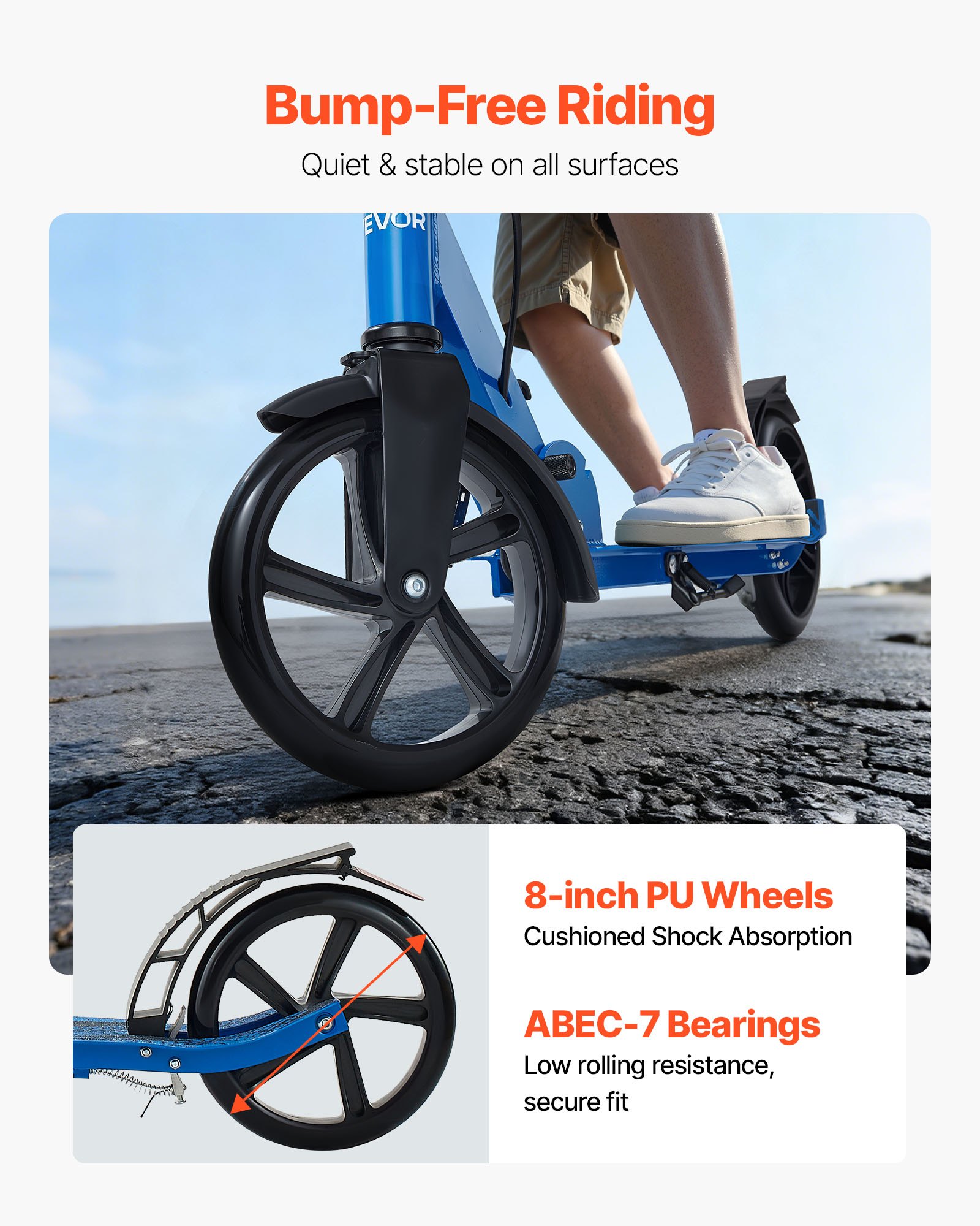 MHZ4PRB5kickscooterf2 VEVORshoplv Регулируемая Высота