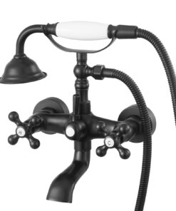 VEVOR Wall-Mount Clawfoot Tub Faucet with Handheld Shower