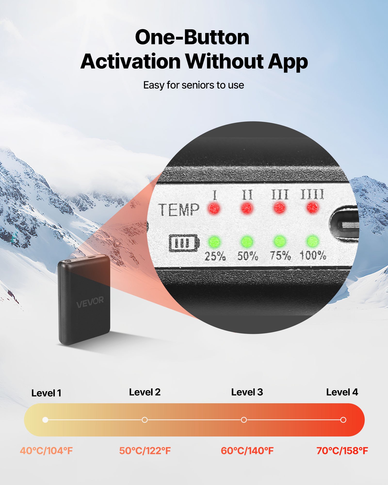 MI4C95LWheatedsocksf1 VEVORshoplv 4 Heat Levels