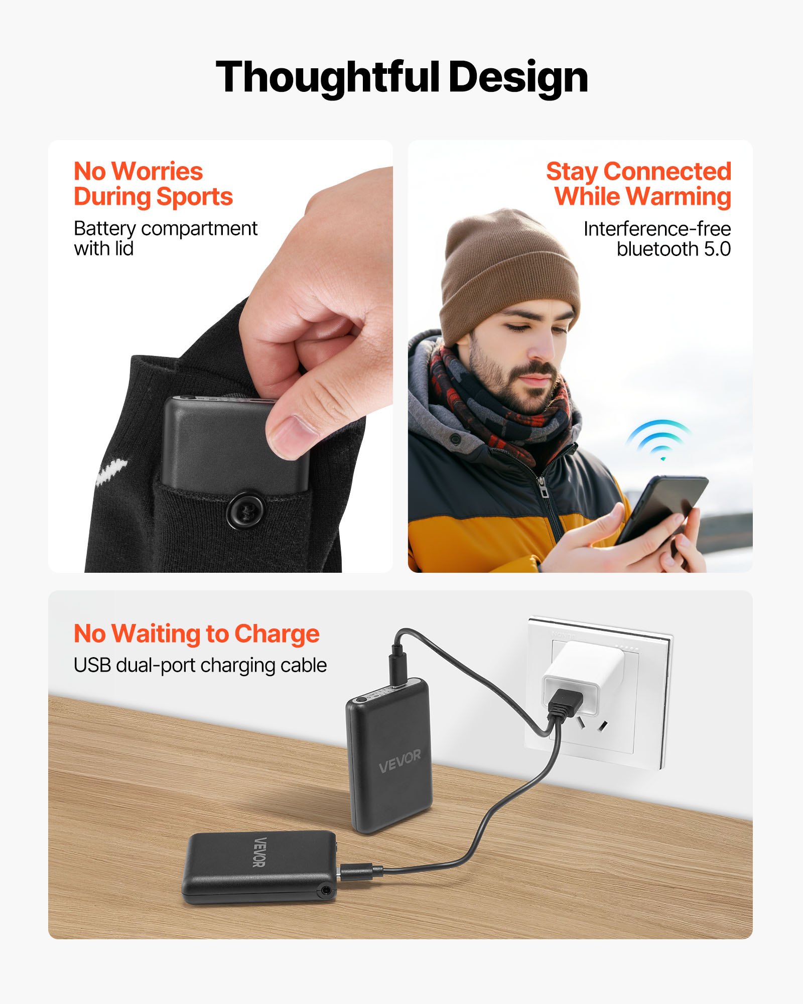 MI4C9A4Zheatedsocksf6 VEVORshoplv