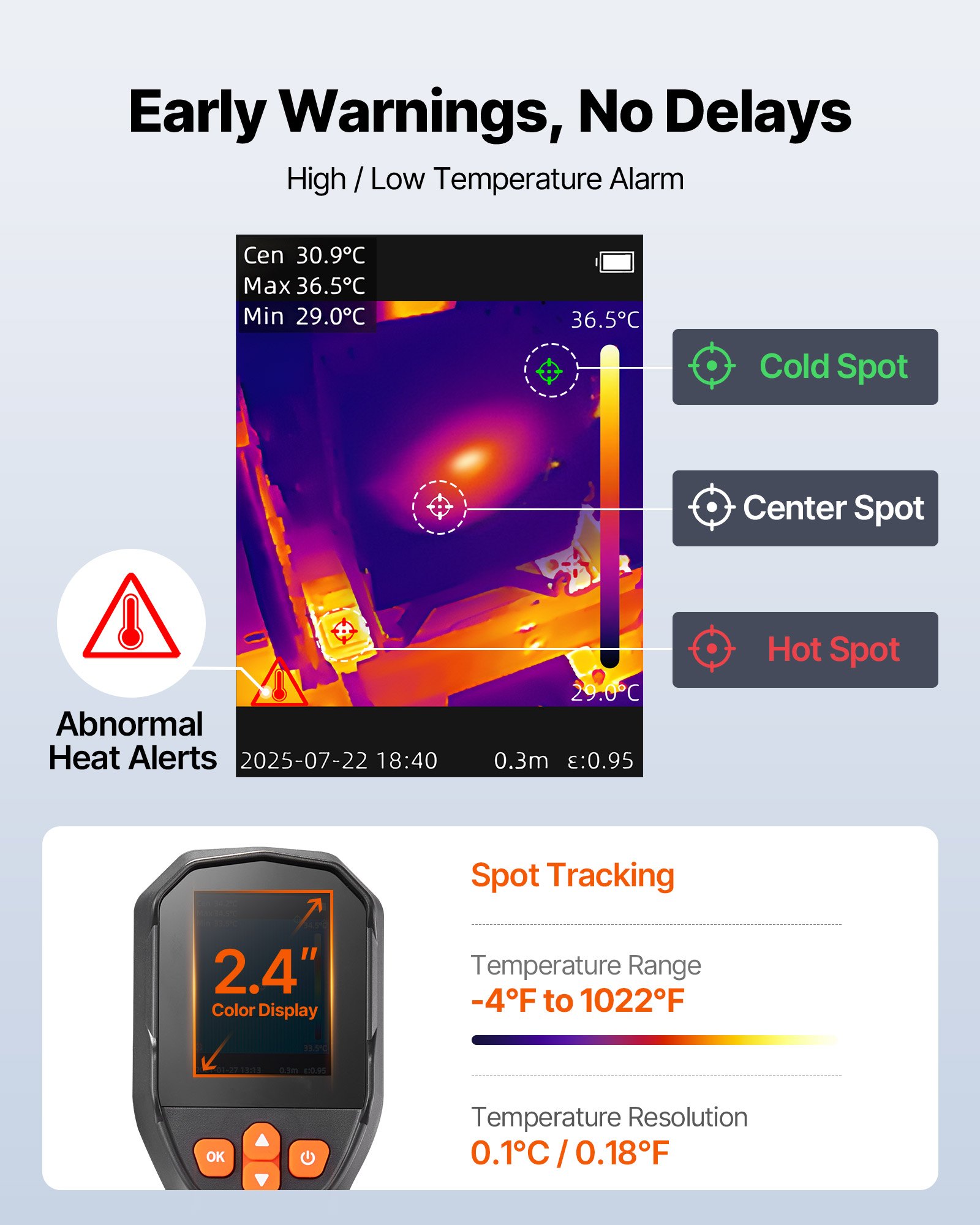 MI4C9ISYthermalcameraf3 VEVORshoplv 25Hz