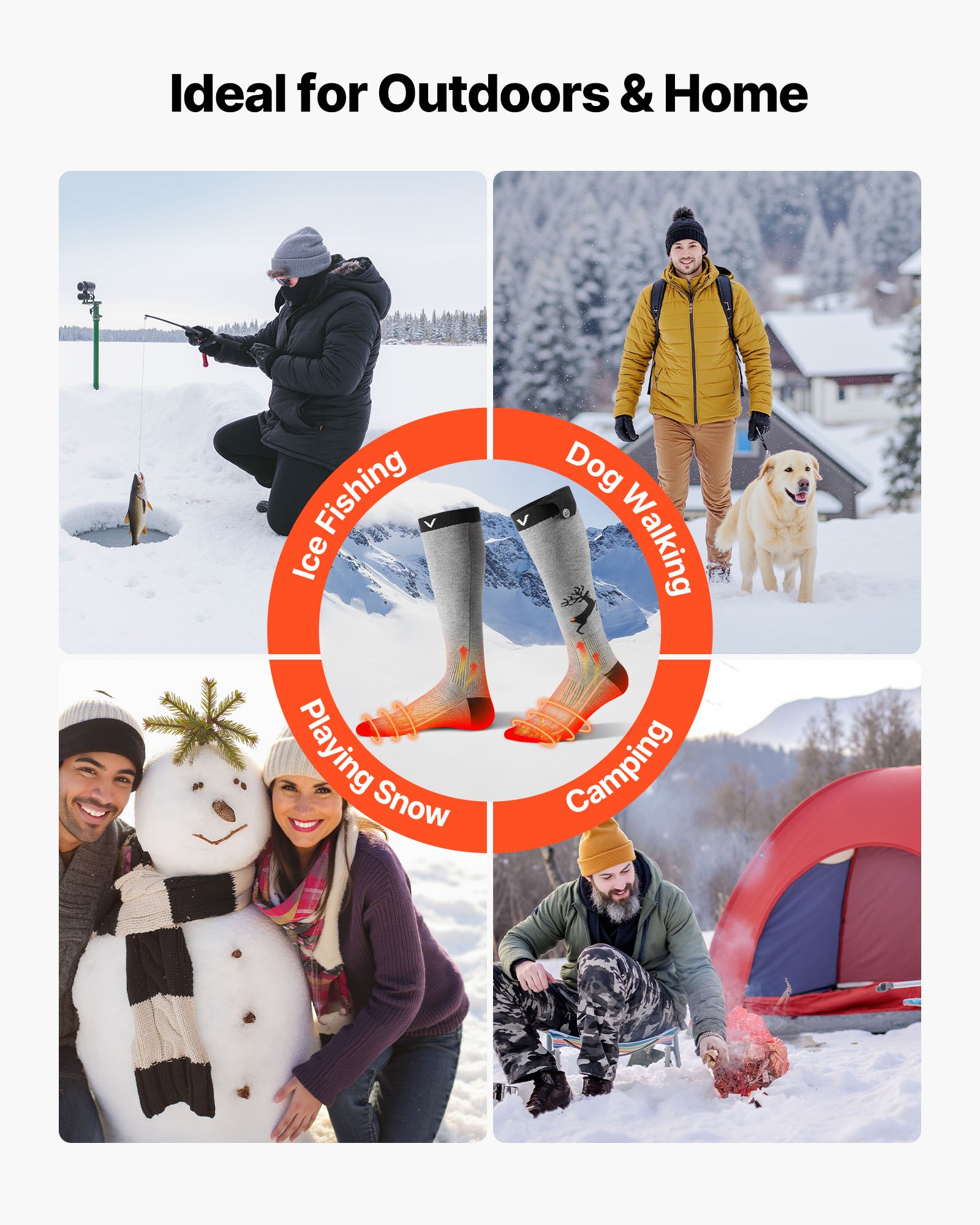 MI4C9QRPheatedsocksf4 VEVORshoplv