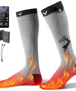 VEVOR Heated Socks with 12000mAh Rechargeable Batteries