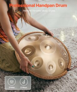 9-Note 432Hz Steel Percussion with Mallets