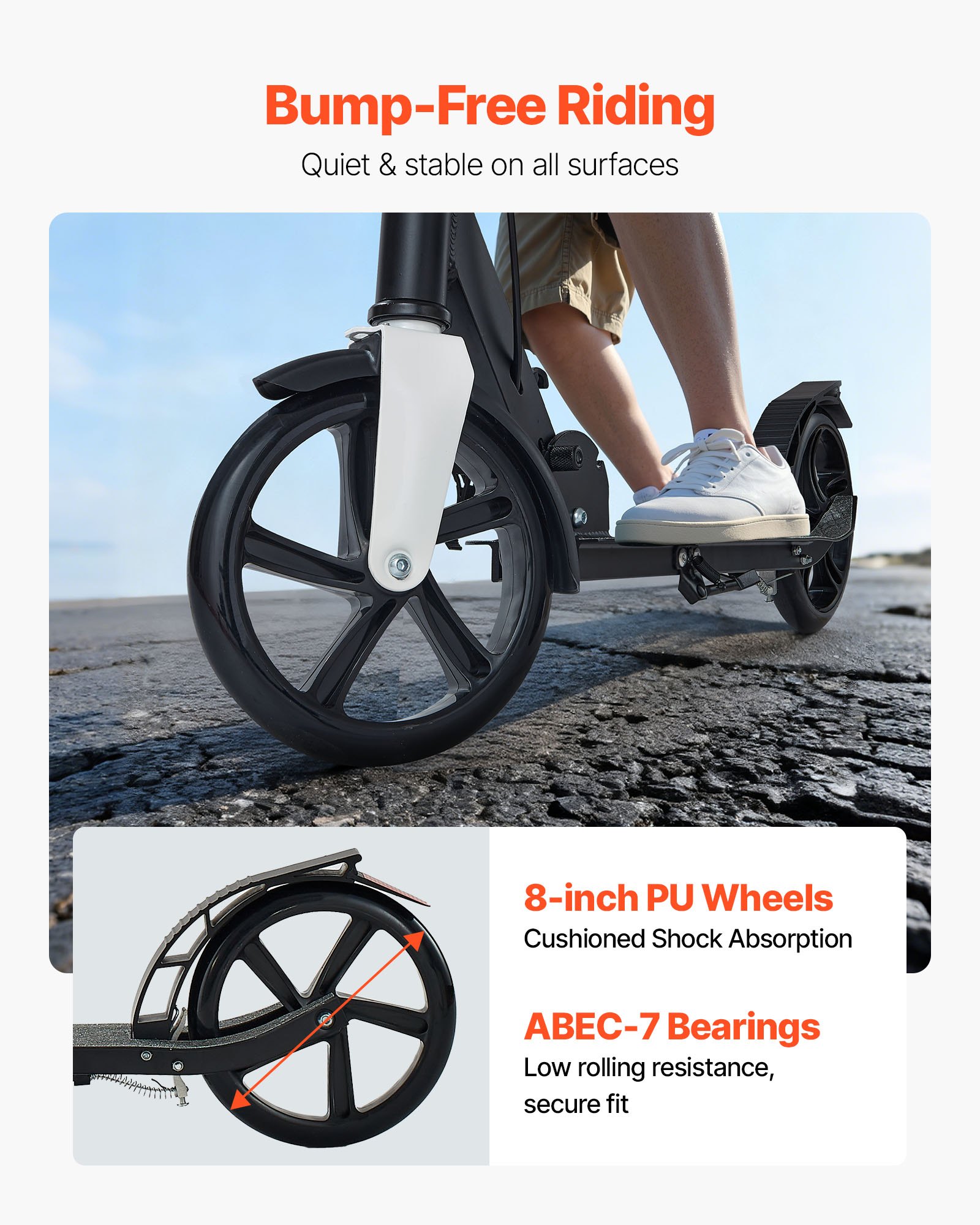 MI4CCWMAkickscooterf2 VEVORshoplv 2 Wheel