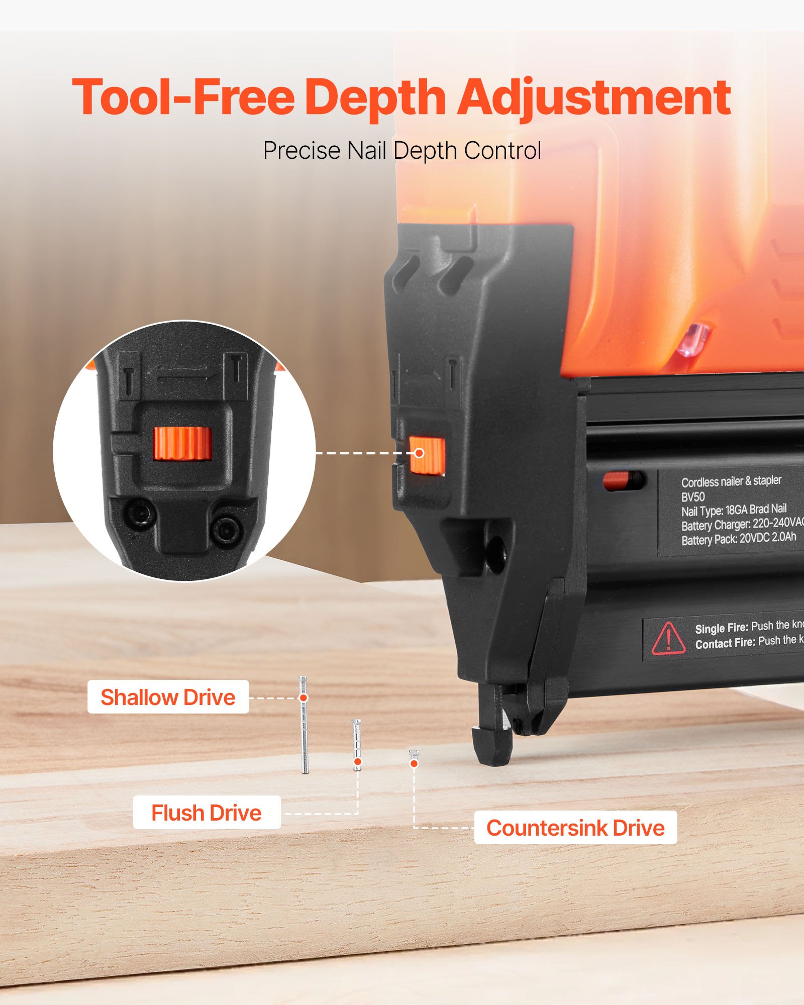 MI4KUGOKbradnailerf2 VEVORshoplv 20Ah Battery