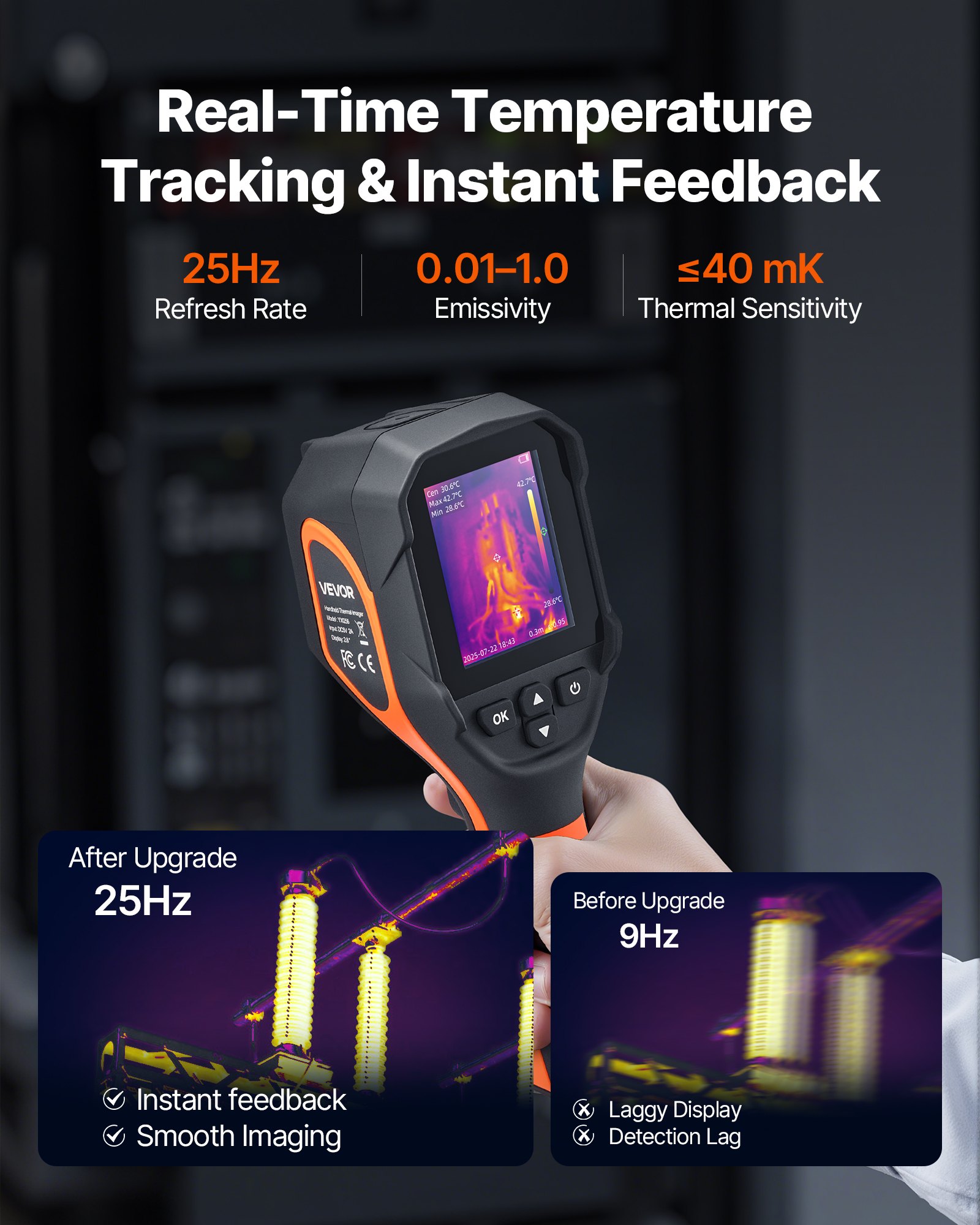 MI5K8MQ6thermalcameraf2 VEVORshoplv 25Hz