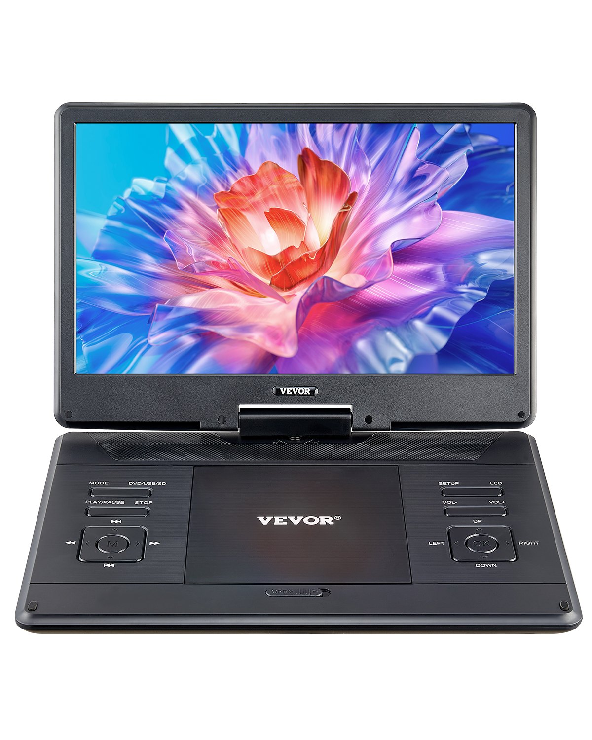 MI5K95W0portabledvdplayerm10012 VEVORshoplv VEVOR 14 Portable DVD Player with HD Swivel Screen