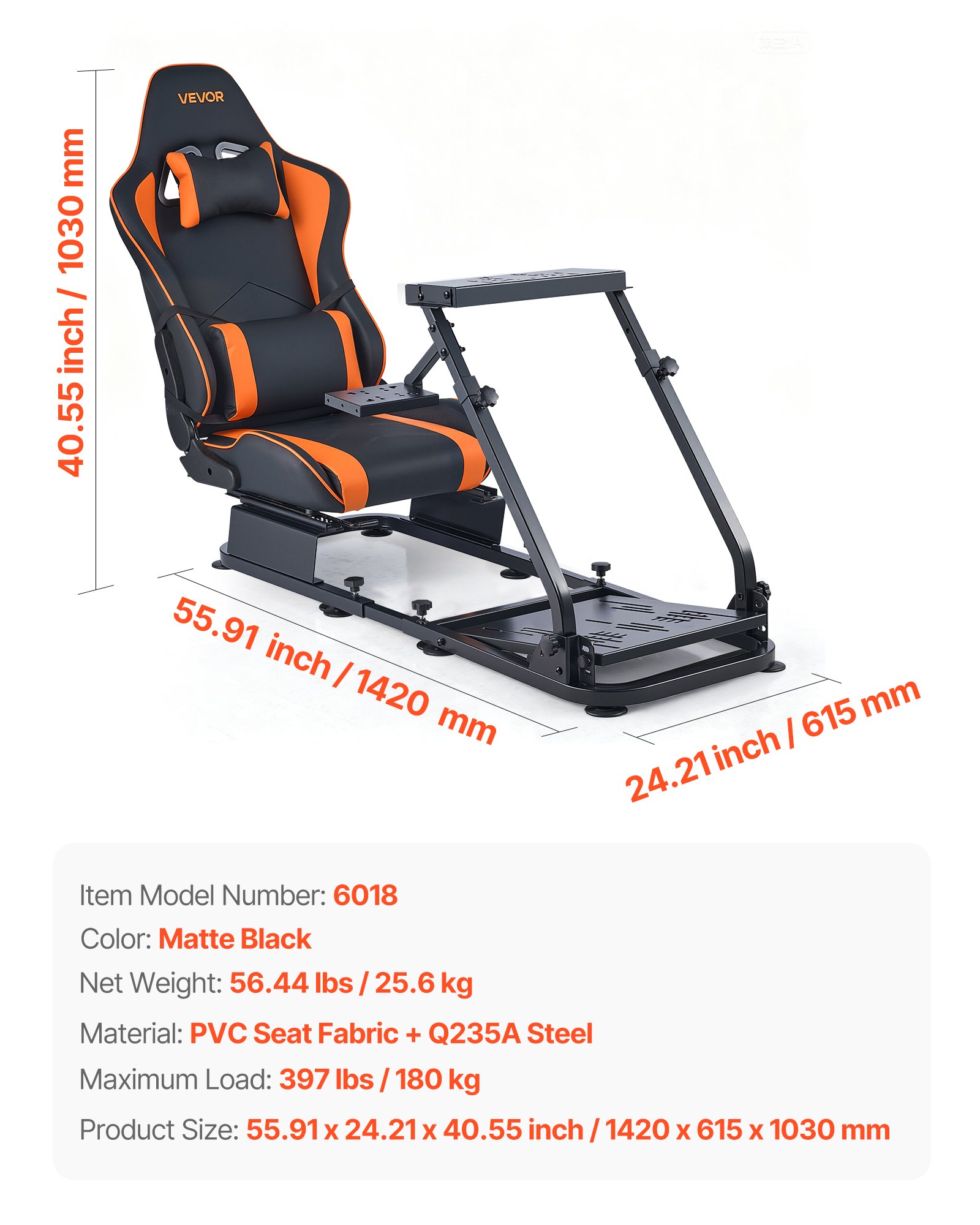 MI5K9RT9racingwheelstandf6 VEVORshoplv