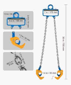 Carbon Steel Barrel Lifter for Forklift & Crane