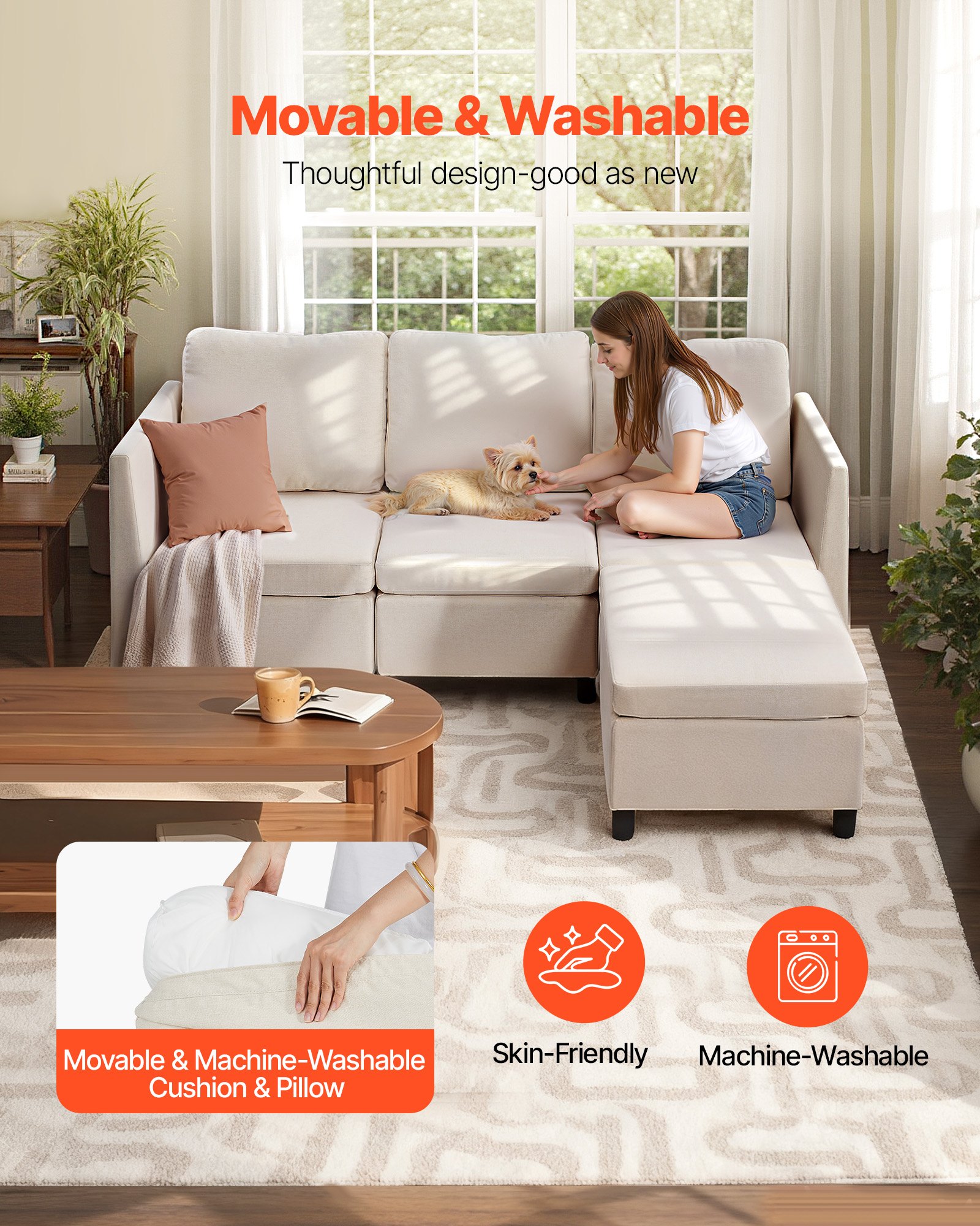 MI6ZQ0L2modularsofaf4 VEVORshoplv Cotton Linen