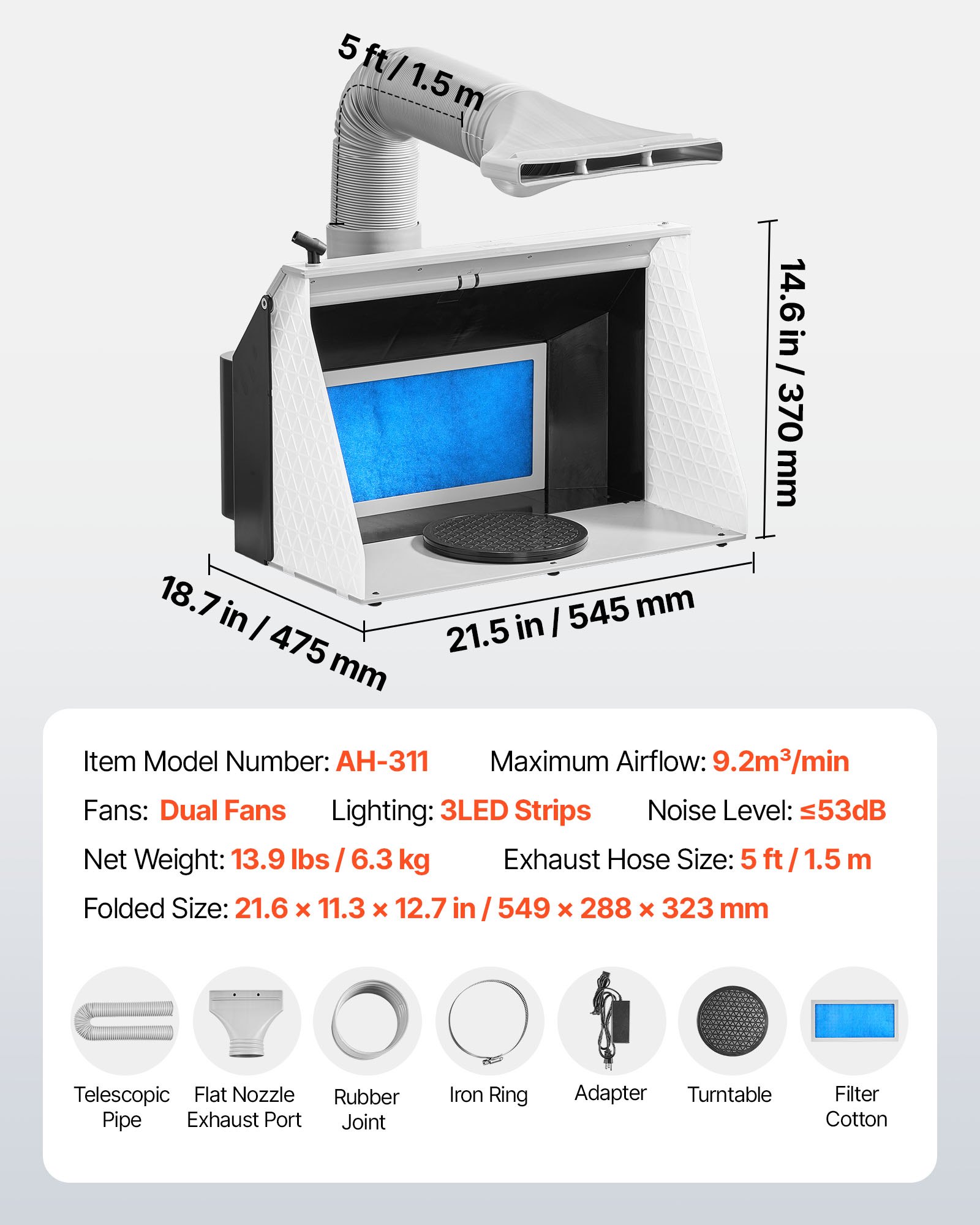 MI7FRHIWairbrushboothf6 VEVORshoplv