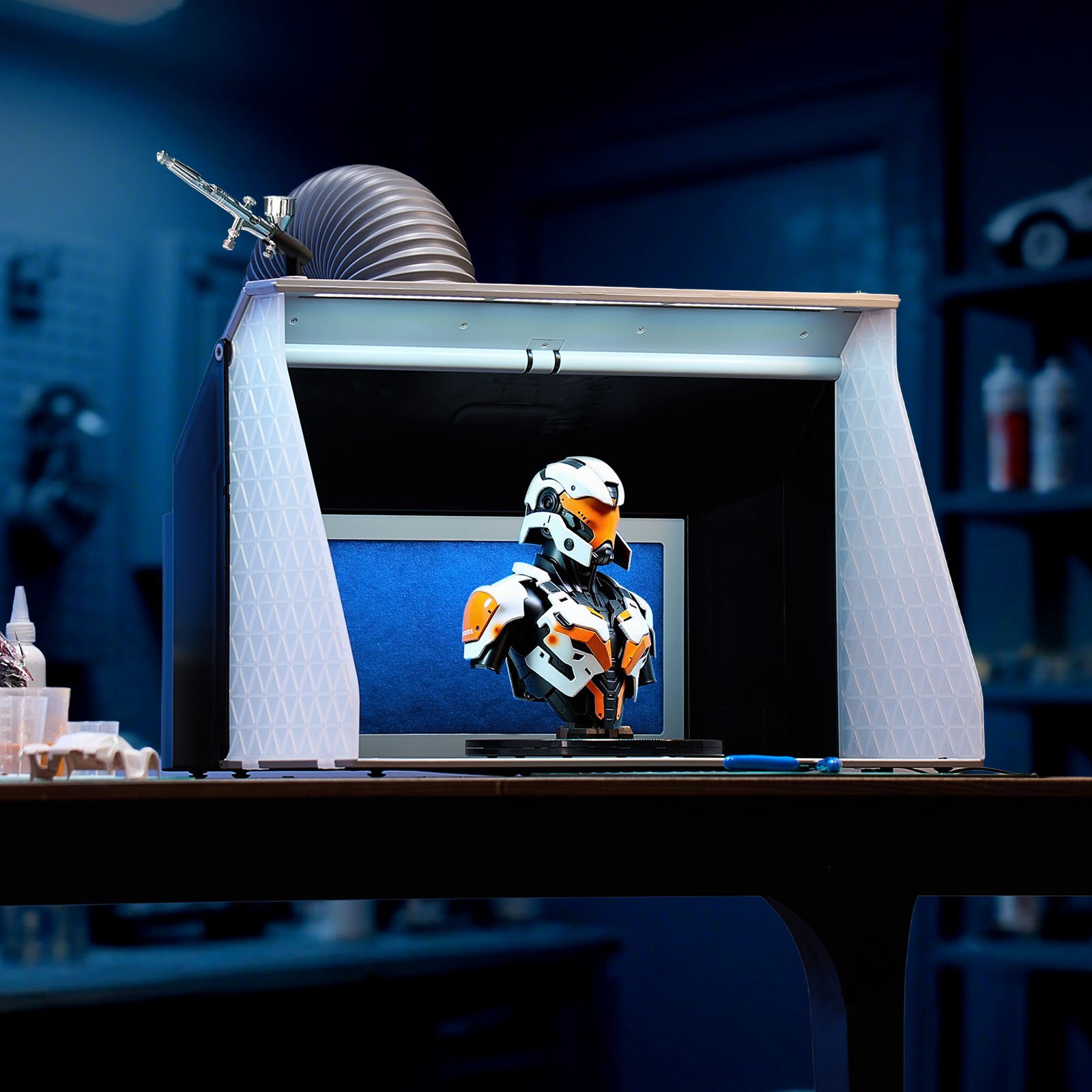 MI7FRHIWairbrushboothm100112 VEVORshoplv