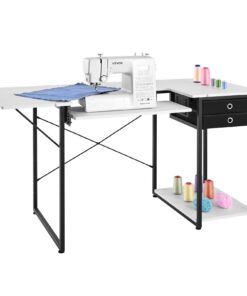 VEVOR Multipurpose Sewing Table with Drawers