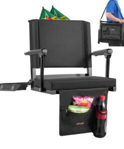 VEVOR Portable Stadium Seat with Armrests
