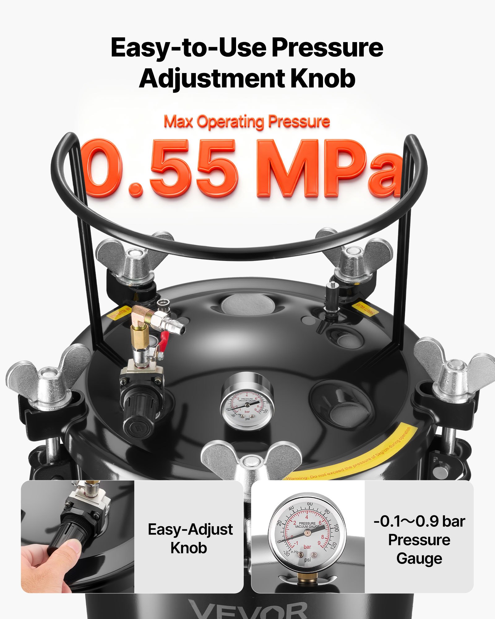 MIB9ZT8Ipressurepotpainttankf4 VEVORshoplv