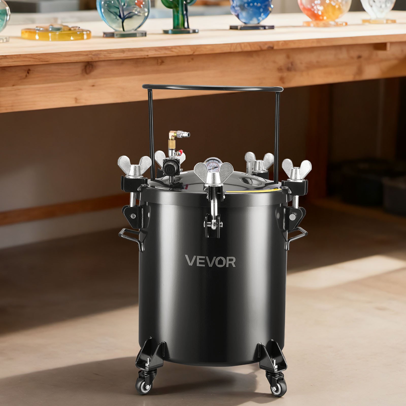 MIB9ZT8Ipressurepotpainttankm100112 VEVORshoplv