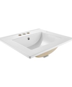 VEVOR Semi Recessed Bathroom Sink 510x465 mm