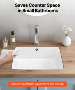 Modern Drop-In Basin for Small Spaces