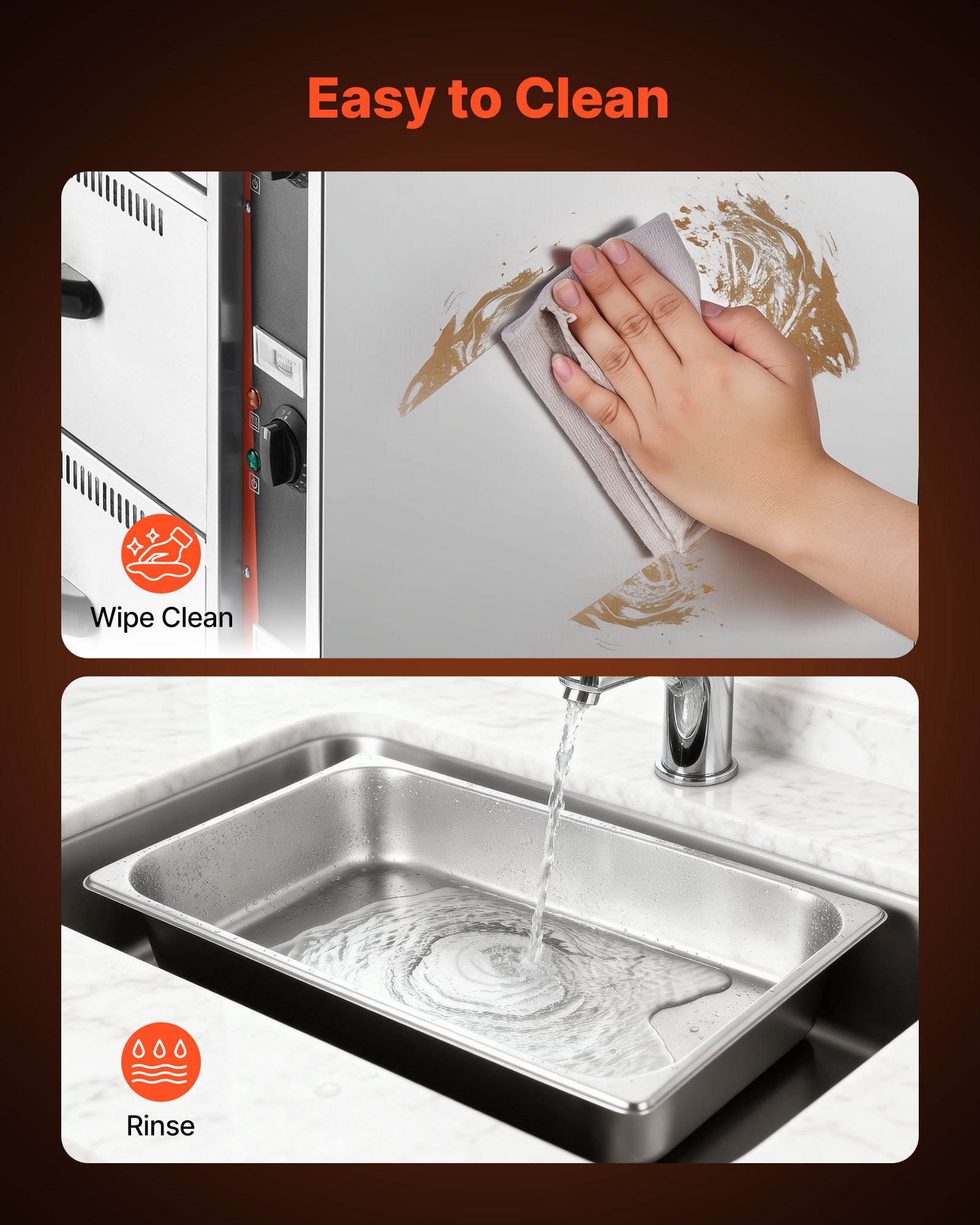 MICX1TO6warmingdrawerf5 VEVORshoplv