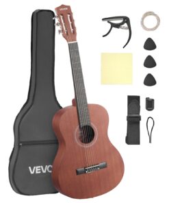 VEVOR 900 mm Classical Guitar Starter Kit for Beginners – Sapele & Rosewood