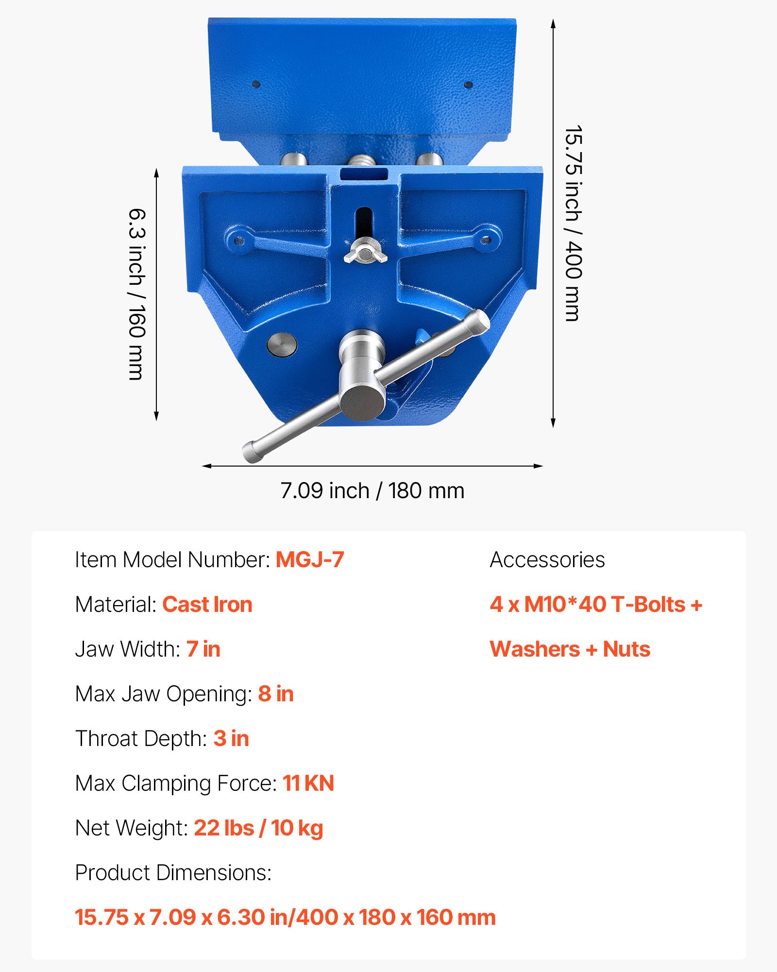 MIDF9IJSbenchvisef6 VEVORshoplv