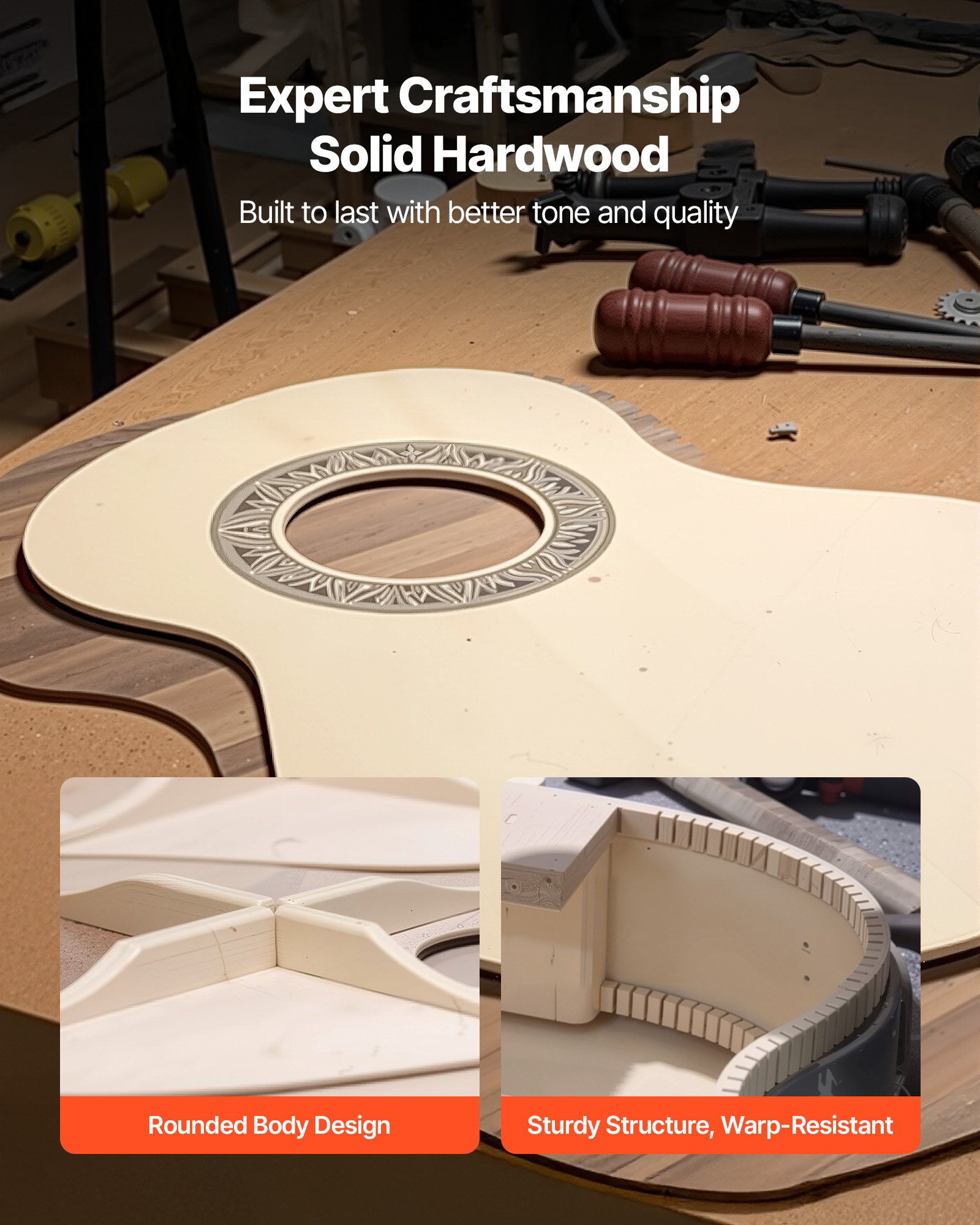 MIE50R2Iclassicalguitarf3 VEVORshoplv Picks