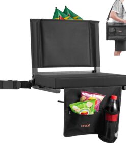 VEVOR Folding Stadium Seat with Back Support
