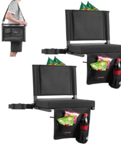VEVOR Folding Stadium Seat with Back Support