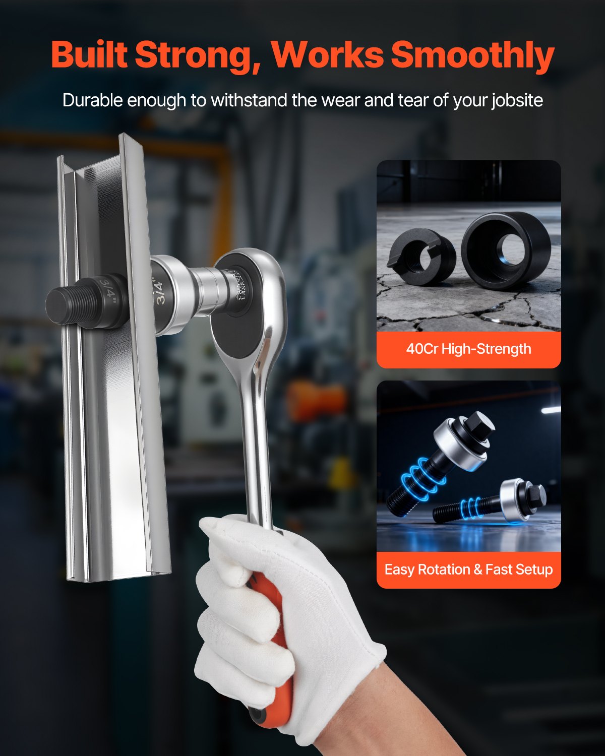 MIFKEHFVknockoutpunchsetf2 VEVORshoplv Ratchet Wrench Kit for Steel