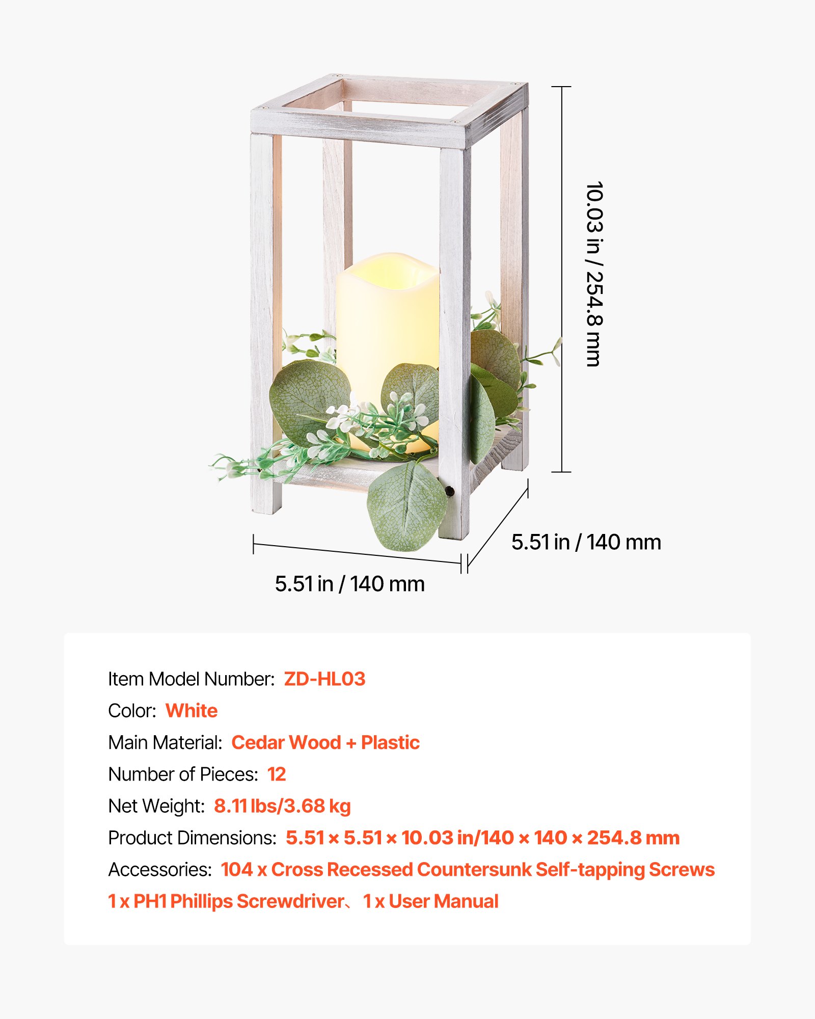 MIFKELMOweddinglanternf6 VEVORshoplv