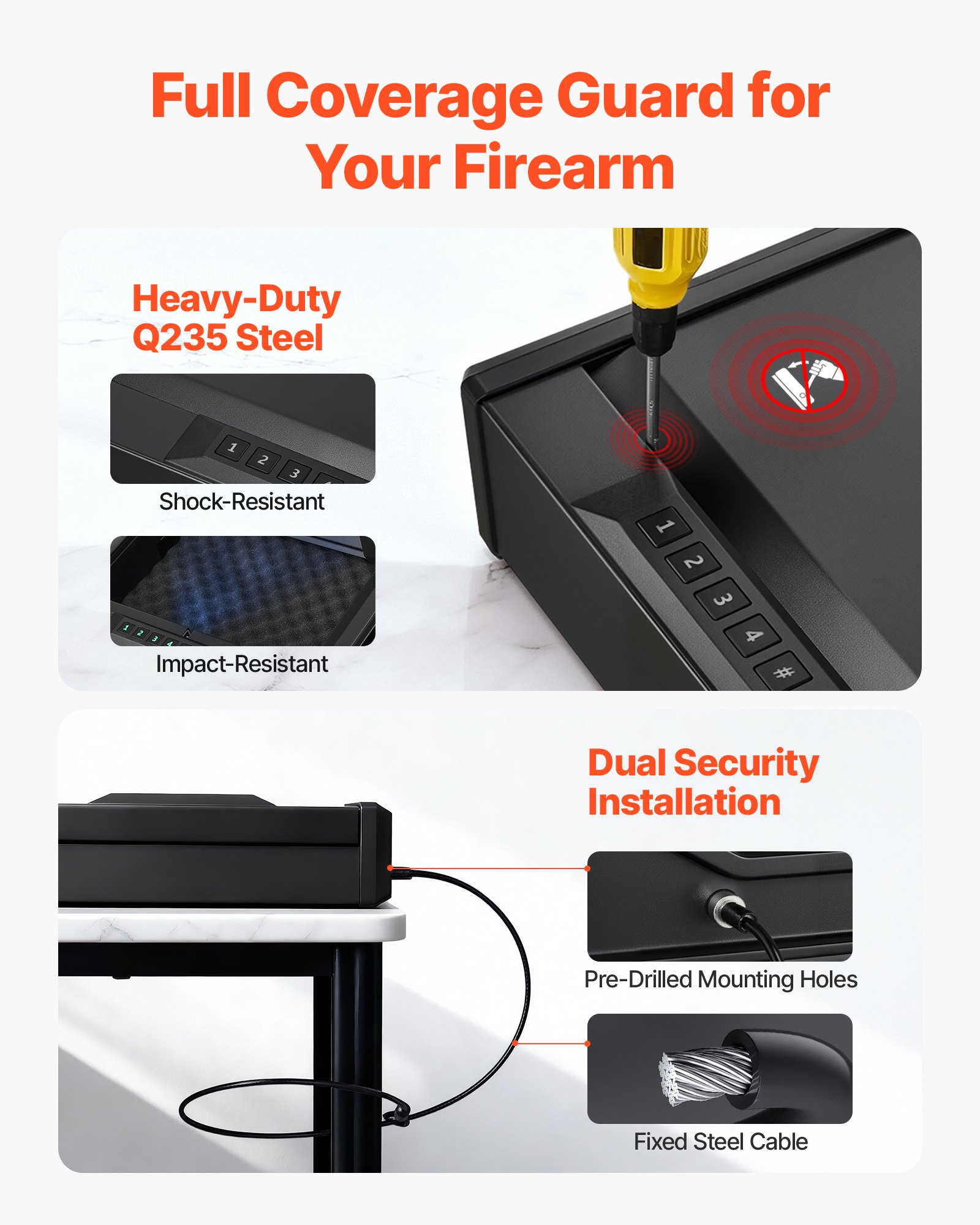 MIG0JMK8pistolsafef4 VEVORshoplv Клавиша