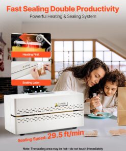 Heat Sealing Machine with Digital Temp Control for 0.06–0.2 mm Plastic Bags