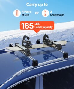 2 PCS Aluminum Carrier with Lock