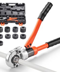 VEVOR Hydraulic Pipe Crimping Tool with 9 Jaws for PEX